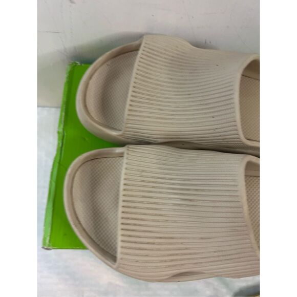 Calia Carrie Underwood foam slides beige sandals size 10 slip ons - Picture 3 of 7
